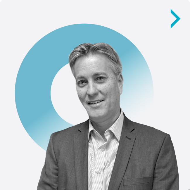 Peter Townend, AVP, Solution Architecture for Odessa, smiling in a professional headshot.