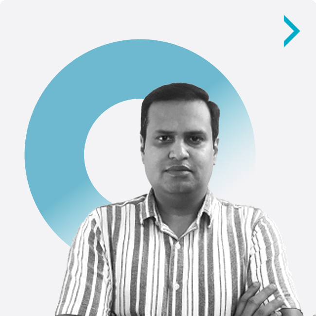 Vijay Sekar, VP of Delivery Management for Odessa, smiling in a professional headshot.
